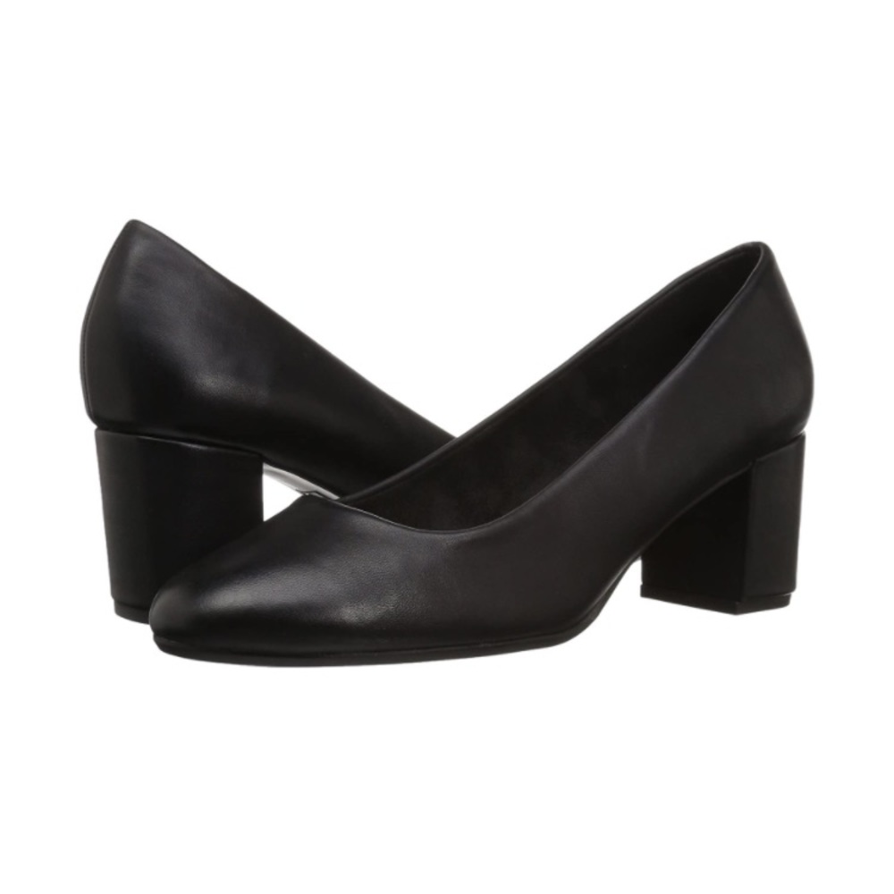 EASY STREET PROPER BLOCK HEEL PUMP